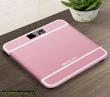 Smart Digital Weight Scale with LCD Display, Tempered Glass, 180kg Capacity