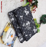 2 pcs women's unstitched print suit